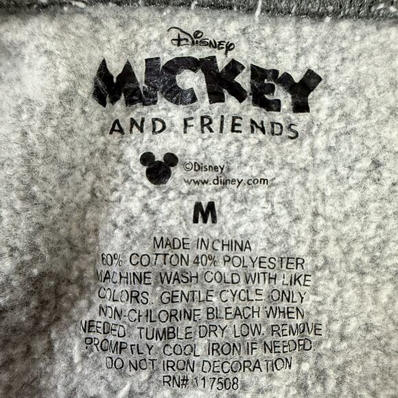Disney Mickey and Friends Gray Holiday Joggers Pants Women’s M Goofy Minnie - Picture 3 of 6